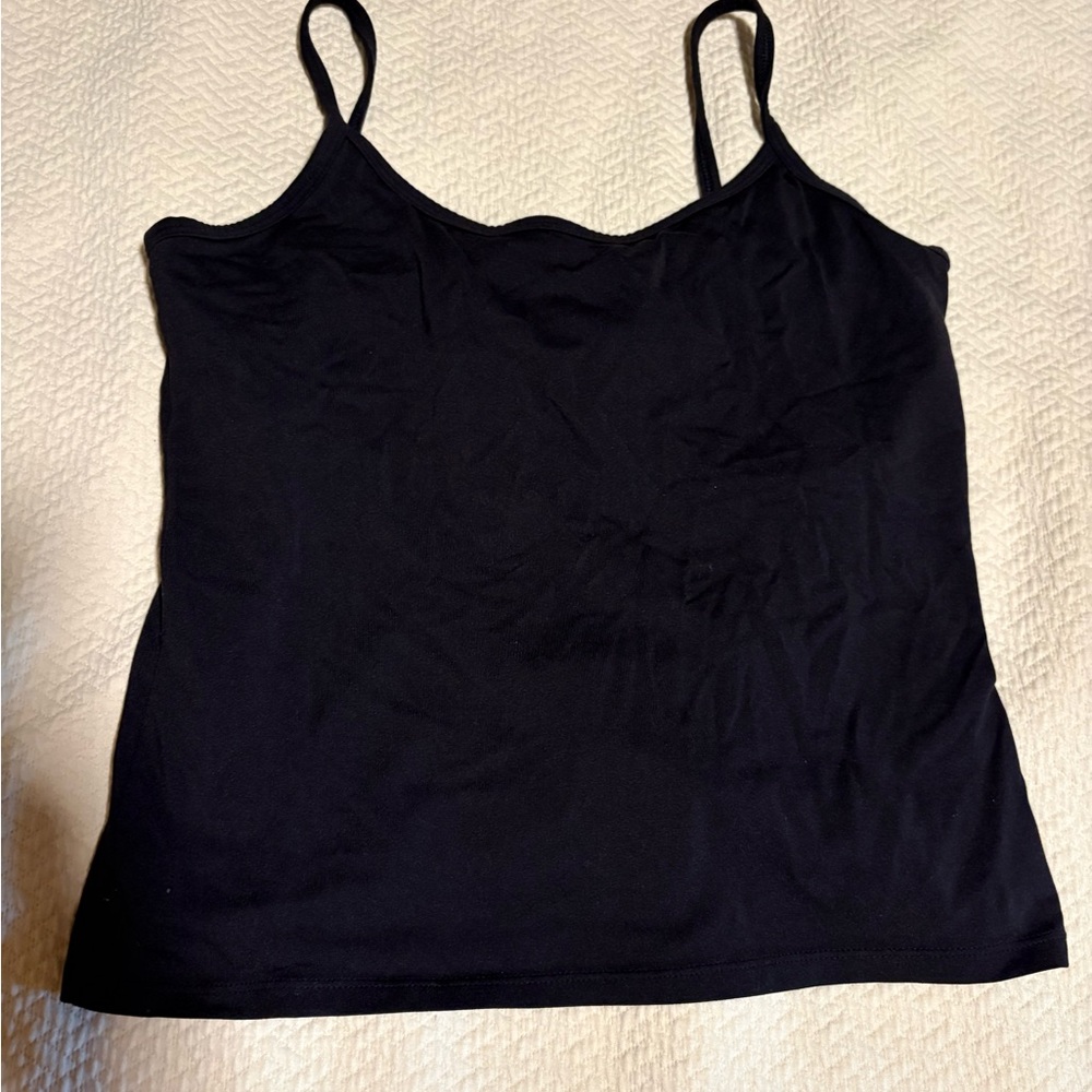 New York & Company Black Spaghetti Strap Camisole